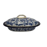 618  Bunzlau kleine Ovale Ovenschaal 2998X Dekschalen